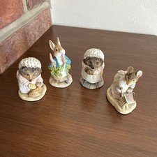 4x Border Fine Arts Beatrix Potter Peter Rabbit Figures. 