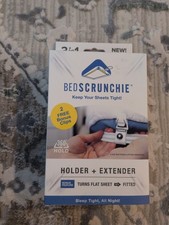 BED SCRUNCHIE Sheet Holder Straps - Heavy Dut...