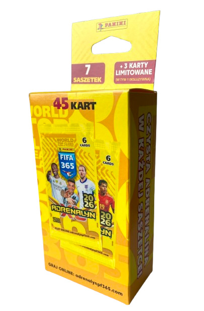 PANINI Adrenalyn XL FIFA 365 2026 BLISTER 7 booster + 3 LIMITED | eBay