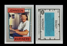 RANDY JOHNSON #102 2021 TOPPS Throwback Thursday TBT #34 1985 Duran Duran PR 618