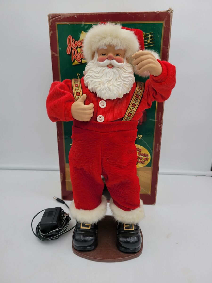 Vintage 1998 Jingle Bell Rock Santa Hip Swinging 1st Edition Vintage 1998 Jingle Bell Rock Santa Hip Swinging 1st Edition
