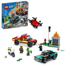 LEGO CITY: Fire Rescue & Police Chase (60319)