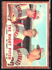 1962 Topps - #263 Joey Jay, Bob Purkey, Jim Turner