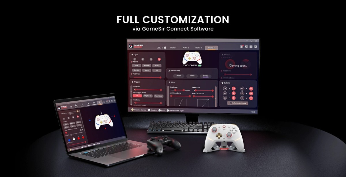 GameSir Cyclone 2 Multi Platform Wireless Game Controller-PC