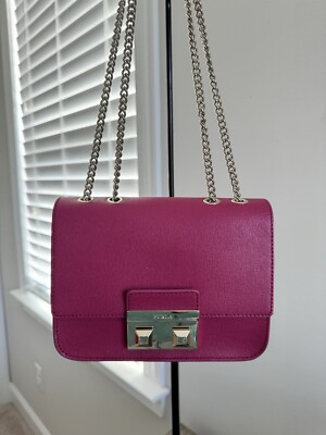 Furla Bella Saffiano Mini Crossbody NWT Furla Bella Mini Chain