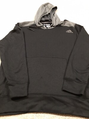Adidas Ultimate Hoodie Women's L Climawarm Pullover Black w