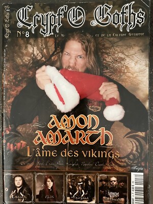 Magazin Crypt'O Goten Nr.8, Amon Amarth, Born from Pain, Kamelot, Napalm Death