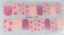 Color   Nail Polish Strips 16ct.   NSt013.      Description Below