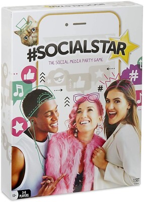 Social Star - Social Media Party Game - TIKTOK, TIK TOK, Snap Chat, Twitter  TC