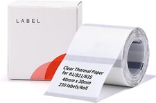 NIIMBOT Label Maker Tape 1.57" x 1.18" 40 30 mm Printer Sticker Paper with Se...