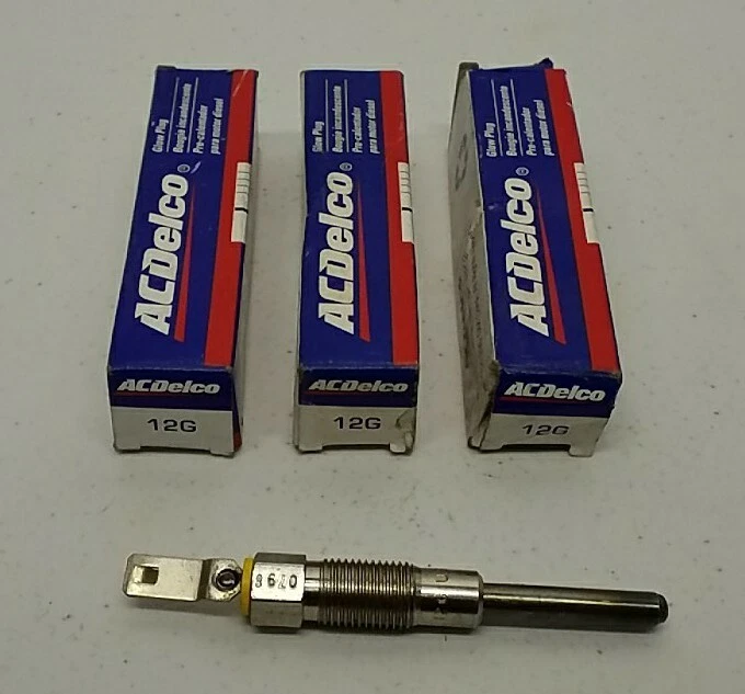 Bujías incandescentes diésel 12G ACDelco cantidad de 3 bujías incandescentes diésel 12G Foto 2 de 4