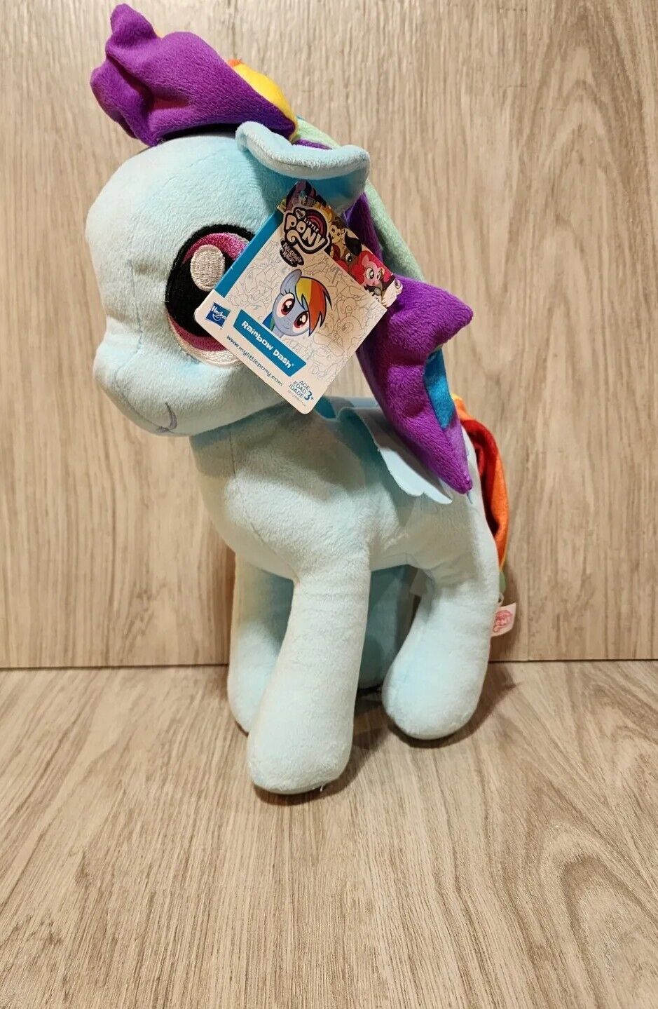 My Little Pony Rainbow Dash - Figura de Pônei Azul de 15 cm com