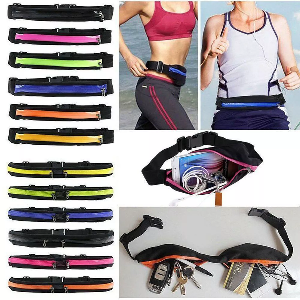 Belly Waist Bum Bag Fitness Running Jogging Cycling Belt Pouch