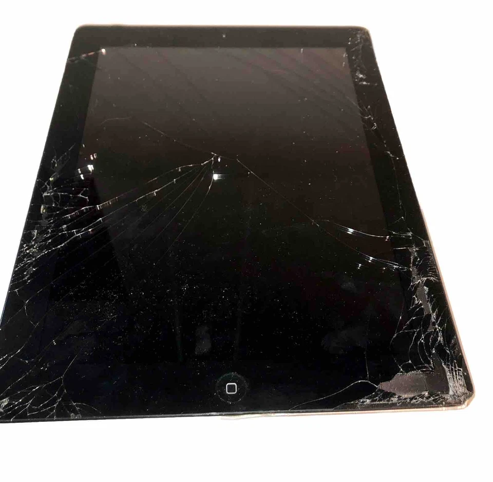 IPad A1396 - Weiß - Defekt und Glasbruch ‼️ - Bild 3 von 4