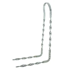 OG LOWRIDER CLASSIC FLAT TWISTED 21" SISSY 90 DEGREE BENT SISSY BAR CHROME