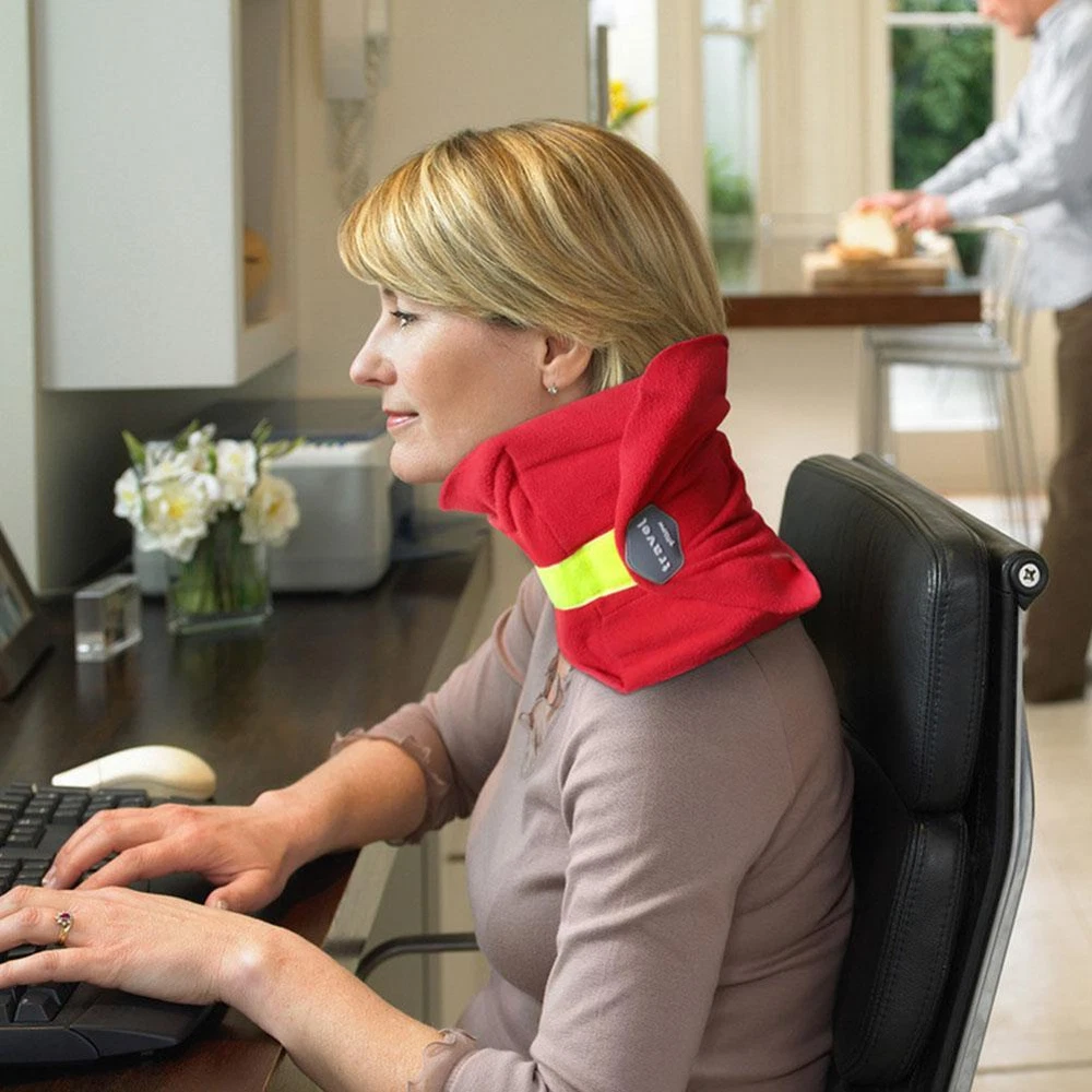 Memory Foam Travel Pillow for Neck Support – Soft Head Rest for Car & Plane