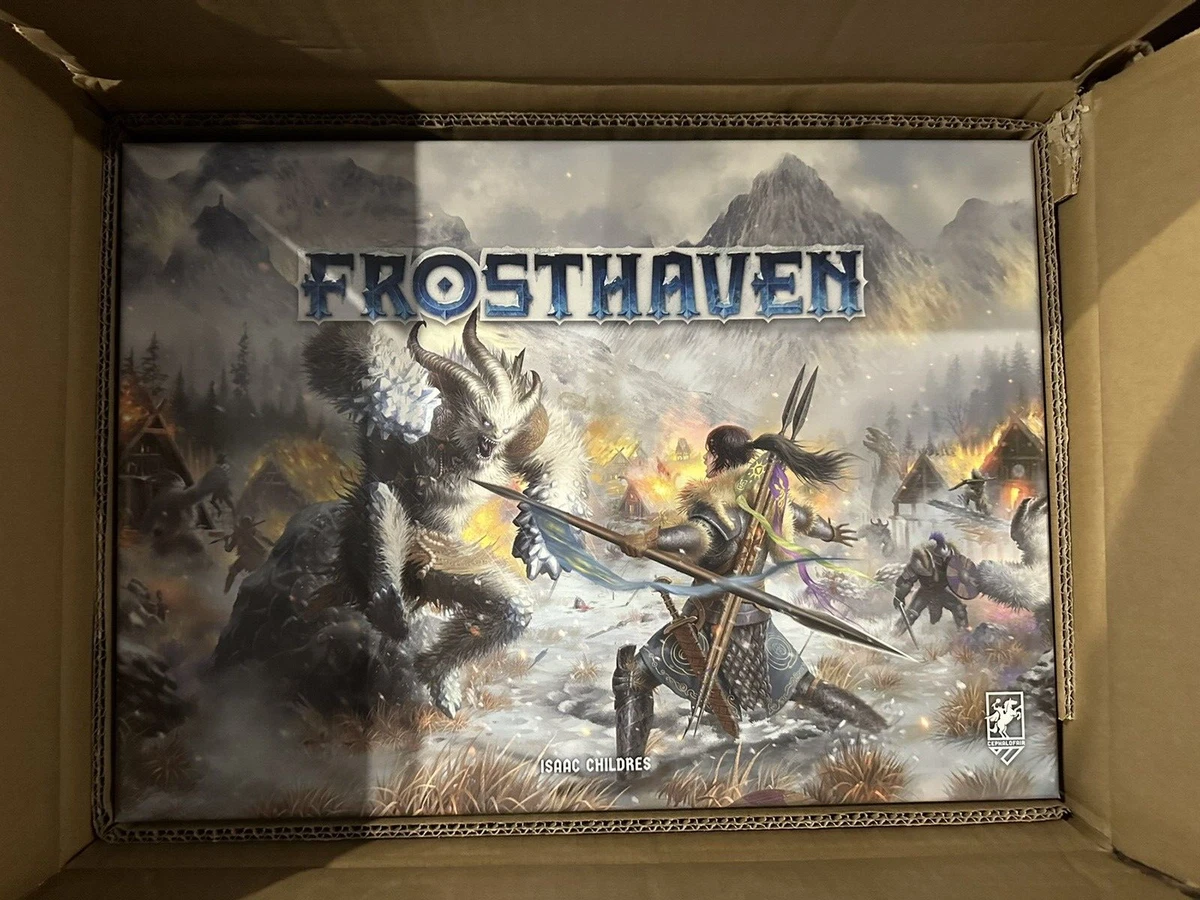 Frosthaven Kickstarter Edition - Brand new - Solo Campaign - Sticker set