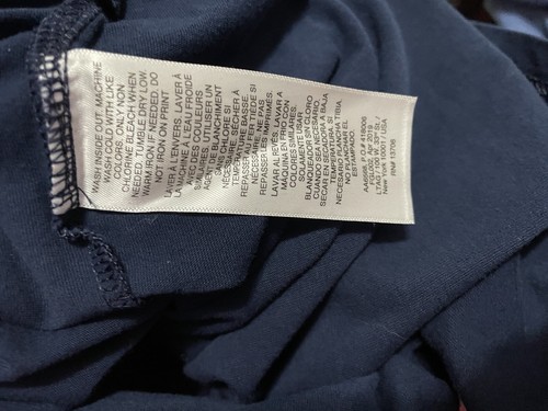 Adidas The Brand With Three Stripes blue Hoodie t shirt Shirt Youth xs - Picture 5 of 5