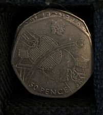London Olympic 2012 50p Coins - Table Tennis - FREE POSTAGE - Available on eBay