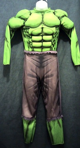 Disfraz de Halloween Hulk Vengadores Acolchado Niño Juventud Talla M 8-10 Marvel Superhéroe - Imagen 2 de 11