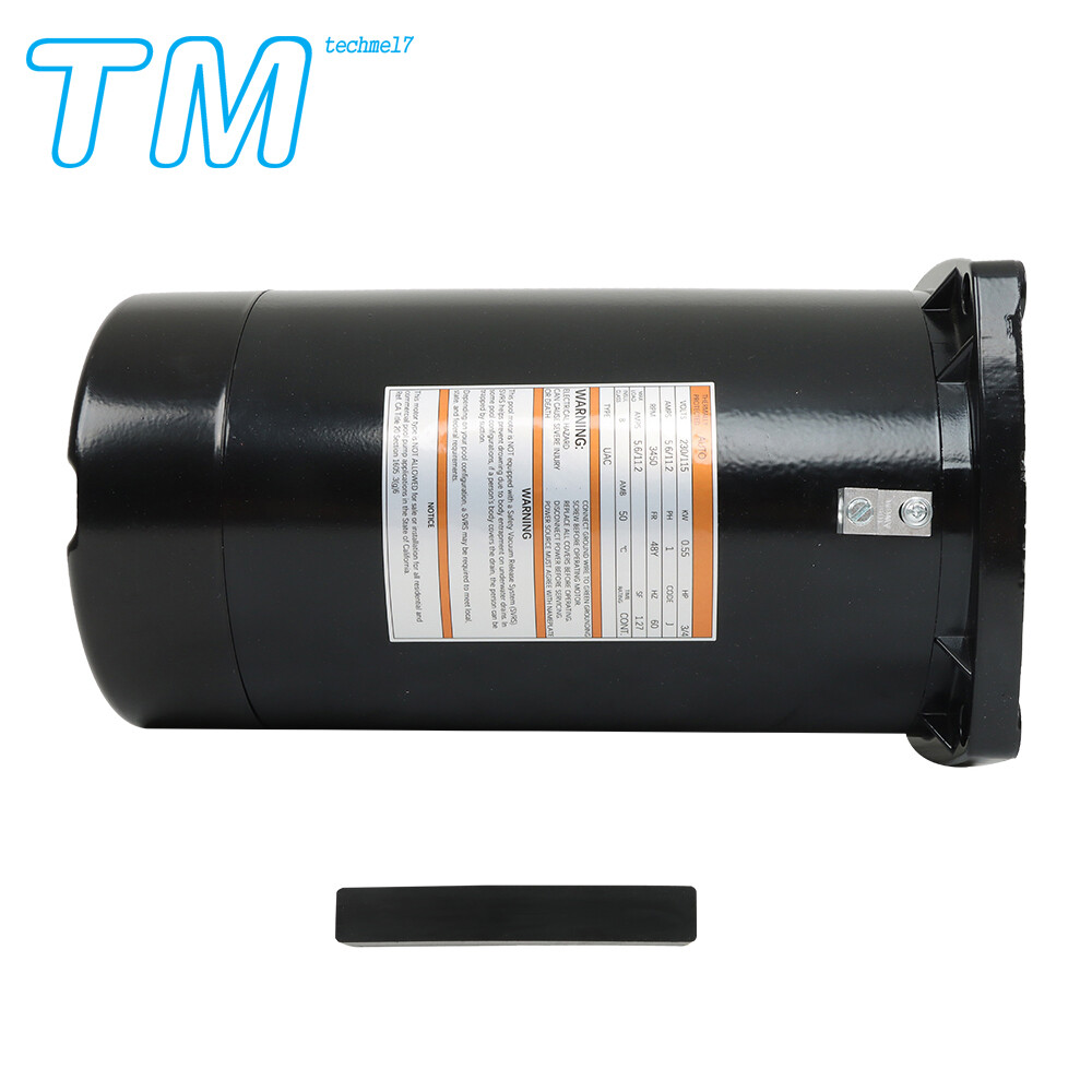 Swimming Pool Pump Motor USQ1072 Square Flange 0.75 3/4 HP eBay