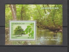 s38182 AZERBAIJAN MNH** 2011 Europe CEPT S/S