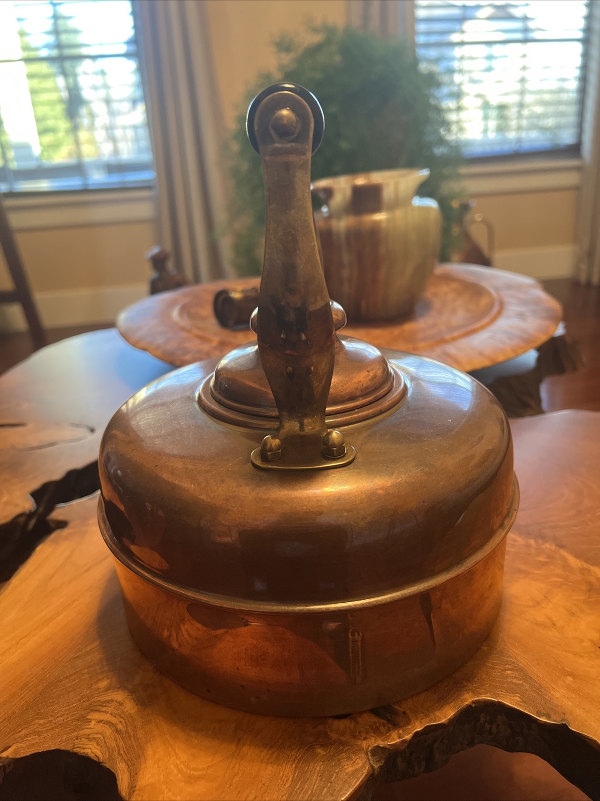 Vintage Simplex Solid Copper Teapot Tea Kettle Made In England eBay