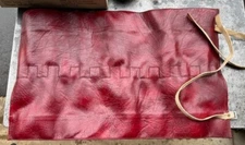 Vintage Woodworking Carving Tool Roll