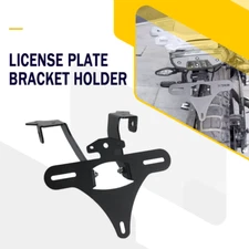 Motorcycle License Plate Relocation Bracket For CFMOTO 450MT IBEX 450 2024-2026