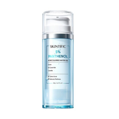 Acne Oily Skin Calming Redness Moisturizing Water Gel SKINTIFIC 5% Panthenol 80g