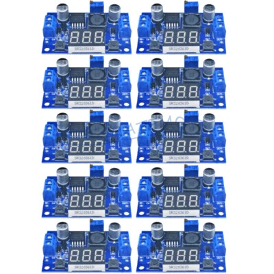 MARKENLOS 1-10pcs LM2596 LED DC Step Down Voltage Converter Module Regulator for Arduino