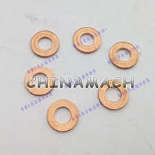 6 Piece New Fuel Injector Washers Set 3906659 for Engine #F4