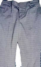 Women’s Nine West Classic Bootcut  Office Dress Pants Gray With Patterns