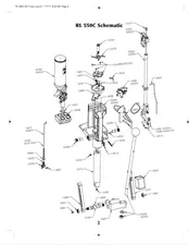 Dillon Precision RL 550 Cartridge Chute Bracket #13803