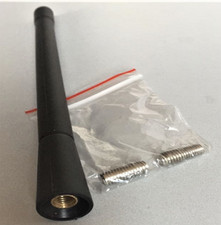 9.6CM Antenna Auto Coche Radio AM/FM Antena Universal Aerial con Tornillo