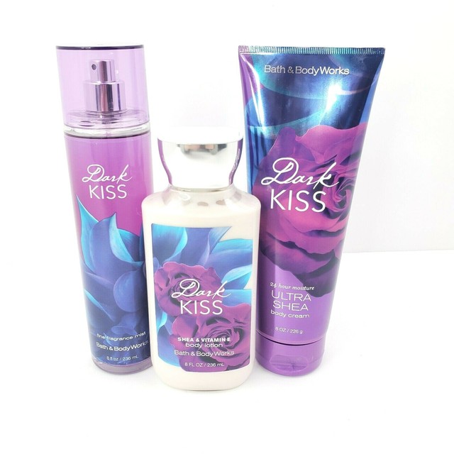 Bath & Body Works Dark Kiss Ultra Shea Body Cream Fragrance Mist Body