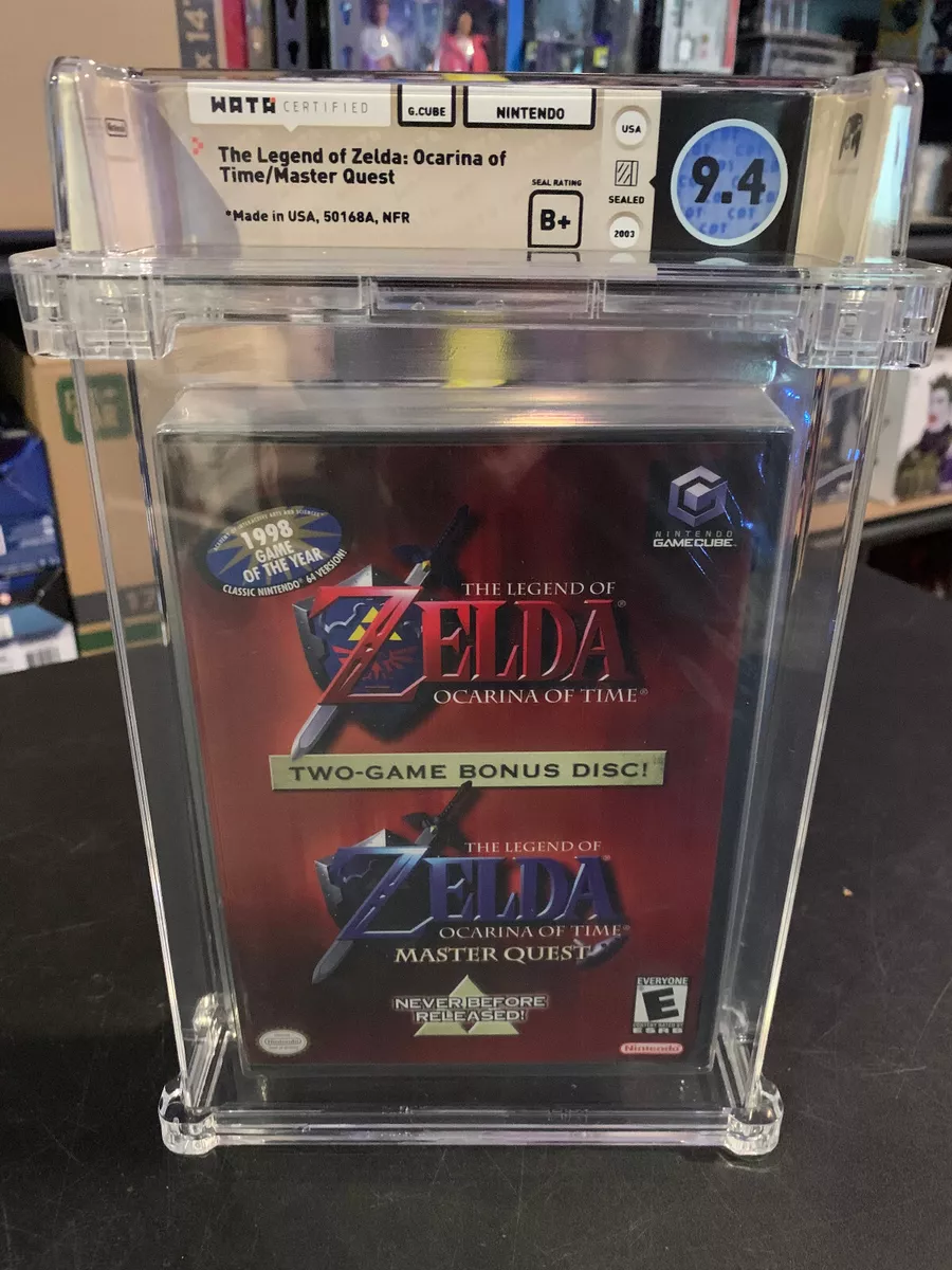 The Legend of Zelda Ocarina of Time Master Quest (New and Sealed) Gamecube