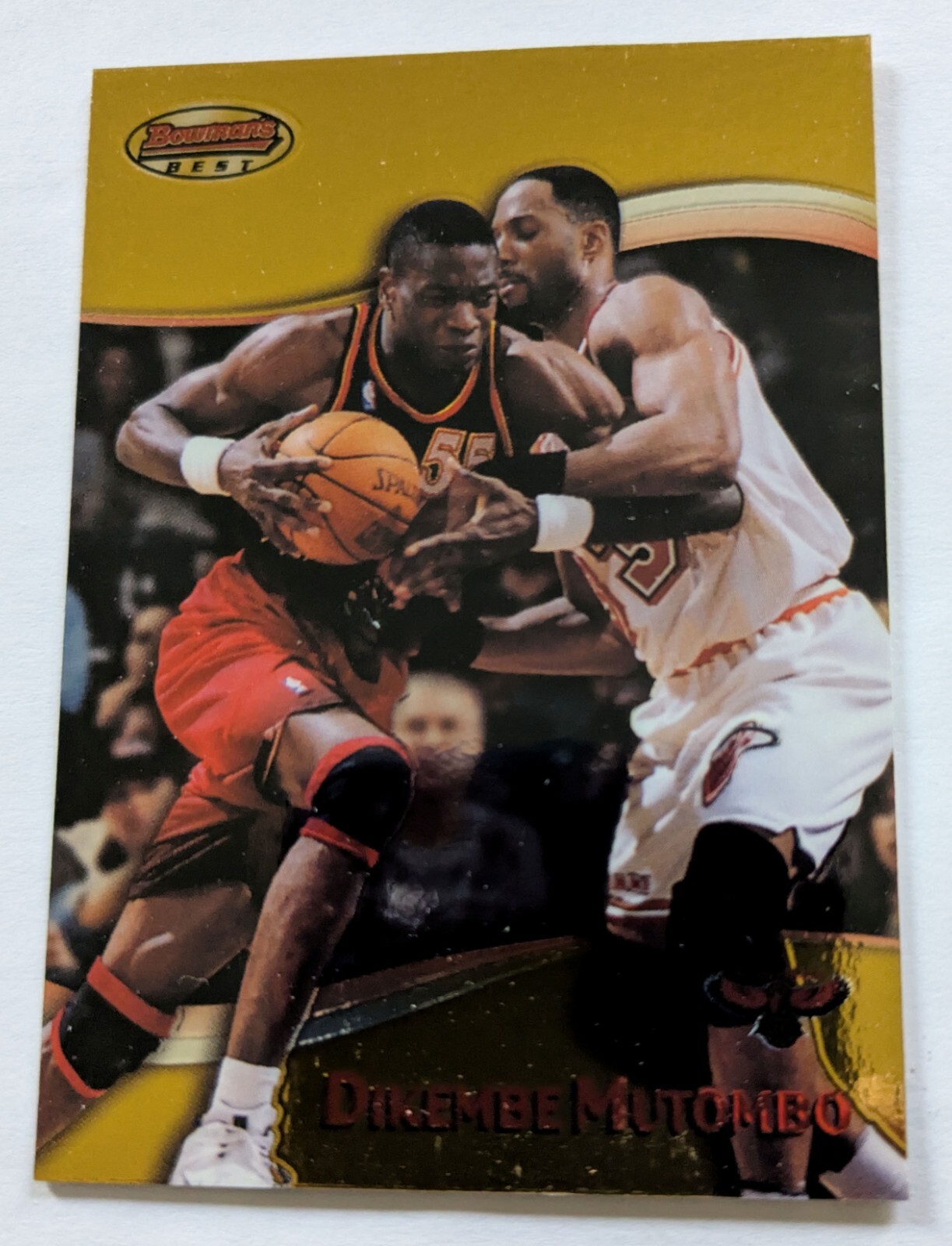 DIKEMBE MUTOMBO, 1998-99 BOWMAN'S BEST #2