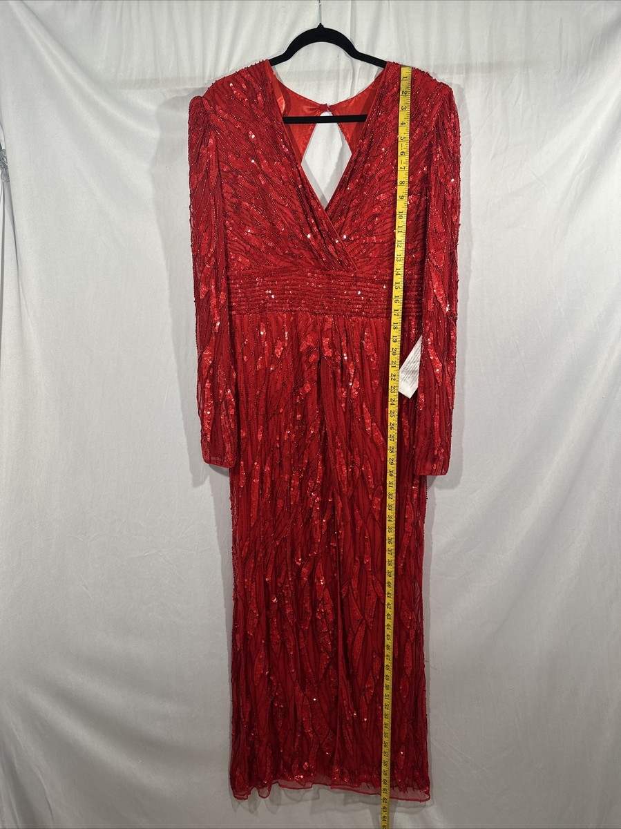 送料関税込■Mac Duggal■刺繍■レースアップドレス■ 関西コレクション着用】Lサイズあり【JEAN MACLEAN/ジャン