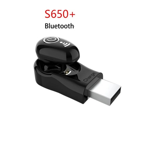 Mini Wireless invisible Bluetooth Single Headphones HIFi In-Ear Earbuds Earphone - Picture 10 of 22