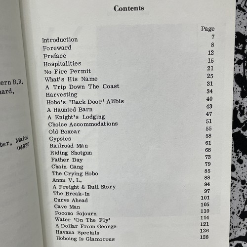 Fish Bones Hoboing in the 1930s Rock Island Maine ME History Book Irving Stevens - Imagen 7 de 10
