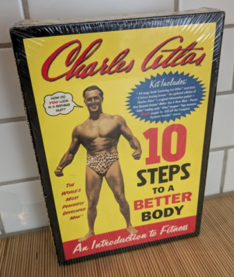 Charles Atlas Ten Steps to a Better Body An Introduction to Fitness Kit 2005