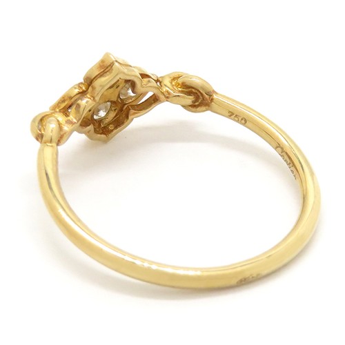 Cartier Ring ring Hindling 18K Yellow Gold diamond Yellow Gold #49(JP9) 7 - Picture 3 of 11