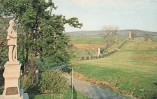 Civil War Soldier Military Memorial Battle of Antietam Patriotic Postcard I41