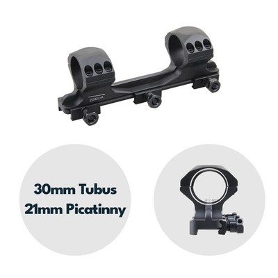 Vector Optics XASR-3013 X-Accu Blockmontage 30mm Tubus, 21mm, 20 MOA h= 35mm