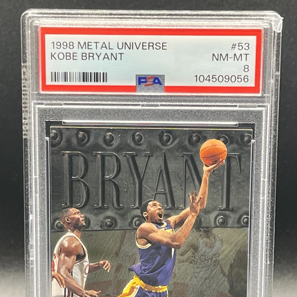 Metal Universe #53 1998 Kobe Bryant PSA 8 Foto 3 de 4
