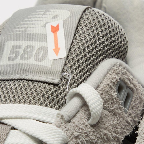 NEW BALANCE 580 Men's Grey SIZE 7 Trainers - Picture 2 of 6