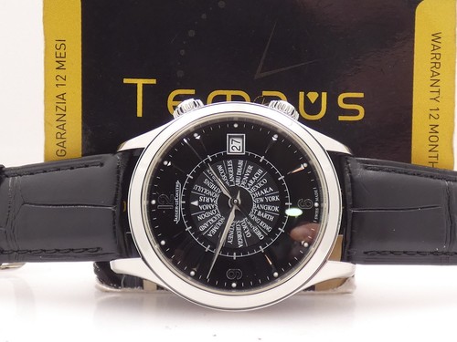 JAEGER-LECOULTRE MASTER MEMOVOX INTERNATIONAL ALARM Q1418471 WITH PAPERS '2014