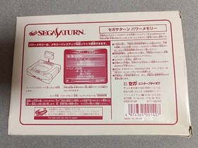 Sega Saturn SS Official White Power Memory HSS-0138 CIB w/Manual Japan F/S