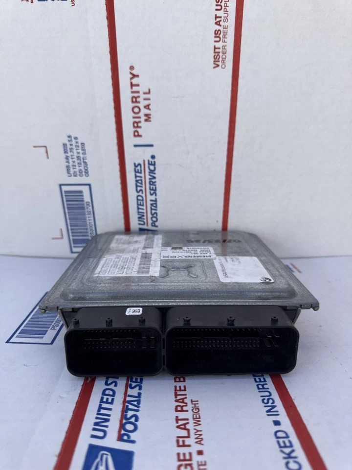 2005-2008 BMW 325i 525i A/T 2.5L N52 Engine Control Unit ECU ECM DME 7555361 OEM - Image 3 of 4